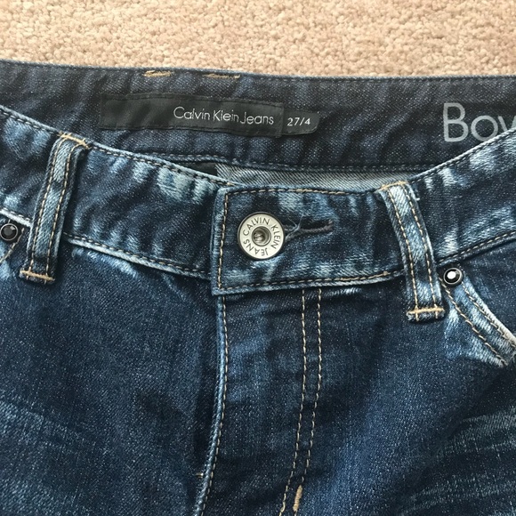 Calvin Klein boyfriend blue jeans - Picture 2 of 5